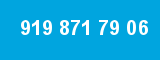 919 871 79 06 919 871 79 06